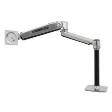 Ergotron 45-384-026 46" LCD TV/Monitor asztali kar - Ezüst tv állvány és fali konzol