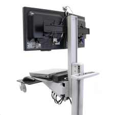 Ergotron Dual WideView WorkSpace monitor tartó és munkaállomás max 22" 20.9kg (24-194-055) (24-194-055) - Monitor állványok, fali konzolok monitor kellék