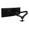 Ergotron LX PRO 17"-27" Monitor asztali tartó kar - Fekete (2 kijelző) (45-686-292)