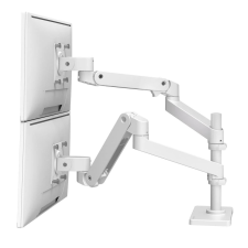 Ergotron LX Pro Dual Asztali monitor tartó fehér tv állvány és fali konzol
