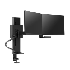 Ergotron TRACE Dual monitortartó 27" fekete (45-631-224) (45-631-224) monitor kellék