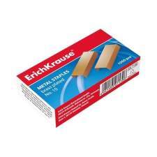 ErichKrause Tűzőkapocs ErichKrause No.10 1000 db/doboz rézszínű gemkapocs, tűzőkapocs