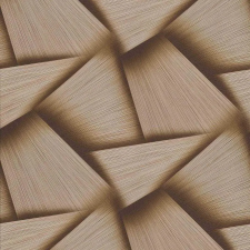 Erismann 3D hatású arany színű geometrikus tapéta – modern , fókuszorientált falra tapéta, díszléc és más dekoráció