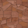 Erismann Geometrikus mintás dekor tapéta 3D hatással – modern design faldekor nappaliba és hálószobába, rozsdabarna színben