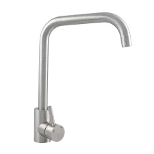 Ermetiq Álló mosogató csaptelep, 90°kifolyó cső, INOX kialakítás, ER-YX209 csaptelep