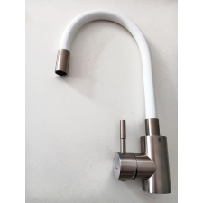 Ermetiq Inox Álló mosogató csaptelep flexibilis kifolyócsővel - fehér (ER-XY208A) csaptelep