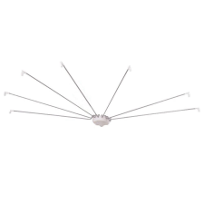  Ernyő alakú zuhanyfüggönytartó fürdőszoba kiegészítő