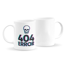  Error feliratos bögre 1 bögrék, csészék