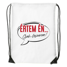 Értem én - Sport táska fehér tornazsák