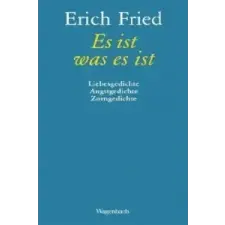  Es ist was es ist – Erich Fried idegen nyelvű könyv