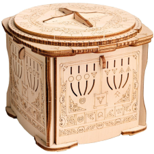 Escapewelt 3D fa puzzle Secret Lock Box kreatív és készségfejlesztő