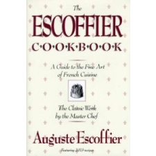  Escoffier Cookbook – A Escoffier idegen nyelvű könyv