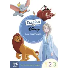  ESCRIBO CON DISNEY LOS NUMEROS – Disney idegen nyelvű könyv