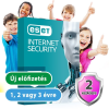 ESET Internet Security 2 eszközre 50% kedvezménnyel tanárok, diákok, nyugdíjasok, EÜ dolgozók részére