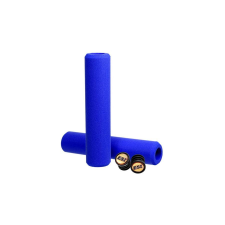 ESI Grips Extra Chunky vízálló szilikon szivacs markolat, 132x34 mm, kék kerékpár kormány