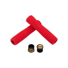ESI Grips Fit CR vízálló szilikon szivacs markolat, 132x30-32 mm, piros kerékpár kormány