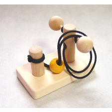 Česká dřevěná hračka Készségfejlesztő fa logikai játék labda kreatív és készségfejlesztő