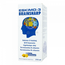 Eskimo -3 Brainsharp olaj 210 ml vitamin és táplálékkiegészítő