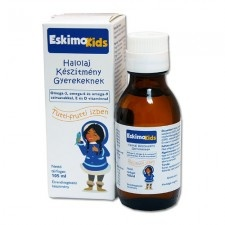  Eskimo kids halolaj narancs 105 ml vitamin és táplálékkiegészítő
