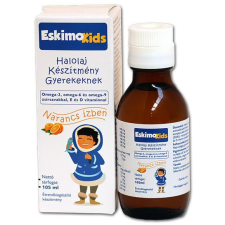 Eskimo Kids halolaj narancs ízű (105 ml) gyógyhatású készítmény