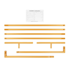  Esküvői íves állvány, tartós fémszerkezet, könnyen díszíthető, arany, L party kellék