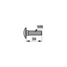 ESM Rögzítőcsavar 00630522 - M8 x 30 mm autóalkatrész