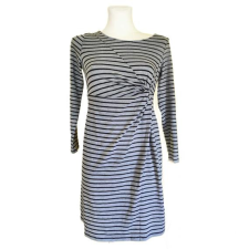  Esmara szürke csíkos női ruha (méret: 36) női ruha