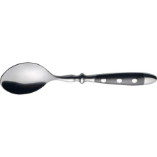 Esmeyer Kávés kanál, Esmeyer Nostalgie 15 cm, fekete tányér és evőeszköz
