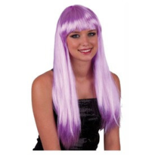 ESPA NV Hosszú haj paróka - lila, univerzális méret jelmez