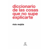 Espasa-Calpe DICCIONARIO DE LAS COSAS QUE NO SUPE EXPLICARTE | RISTO MEJIDE