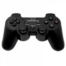 Esperanza EG106 VIBRATION GAMEPAD PS2/PS3/PC USB fekete (EG106) videójáték kiegészítő