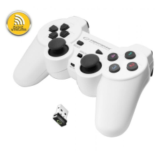 Esperanza EGG108W Gladiator Wireless Gamepad PS3/PC White (EGG108W) - Kontrollerek videójáték kiegészítő
