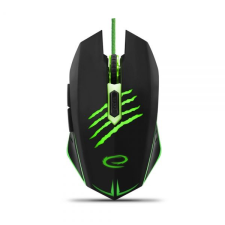 Esperanza mx209 claw wired mouse black/green egm209g egér