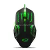 Esperanza MX403 Apache 6D gamer vezetékes egér (zöld) (ESPERANZA_EGM403G)