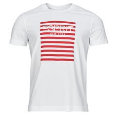 Esprit Rövid ujjú pólók OCS LOGO STRIPE Fehér DE XL