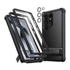 ESR Armor hátlaptok kitámasztóval Samsung Galaxy S24 Ultra fekete tok és táska