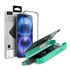 ESR ARMORITE képernyővédő üveg (2.5D, 9H + segédkeret) FEKETE (GP-162269) mobiltelefon kellék