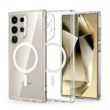 ESR ch halolock szilikon telefonvédő (ütésállóság, légpárnás sarok, magsafe) átlátszó gp-153240 tok és táska