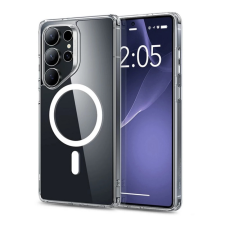 ESR CH HALOLOCK szilikon telefonvédő (ütésállóság, légpárnás sarok, MagSafe) ÁTLÁTSZÓ tok és táska