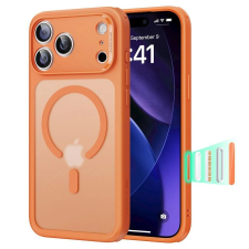 ESR CLASSIC HYBRID MAGSAFE tok iPhone 17 Pro készülékhez matított narancs tok és táska
