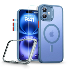ESR Classic Pro Set Halolock MagSafe tok Apple iPhone 16 készülékhez - Matt kék tok és táska