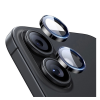 ESR kameravédő üveg (9H + segédkeret) FEKETE Apple iPhone 17, iPhone 16 Plus, iPhone 16