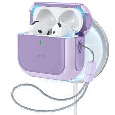 ESR ORBIT HALOLOCK MAGSAFE - AirPods 4 tartó - lila tok fülhallgató, fejhallgató tok
