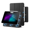 ESR REBOUND MAGNET tok álló, bőr hatású (aktív FLIP, mágneses, TRIFOLD, asztali tartó, ceruza tartó) FEKETE Apple IPAD Pro 13 (2024)