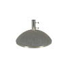 Esschert Design Gránit napernyő talp, sötétszürke, 50 cm átmérőjű, 44 kg