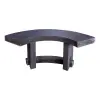 Esschert Design Gránit pad, fekete, 113 cm