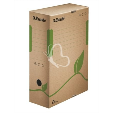 ESSELTE Archiváló doboz, A4, 100 mm, újrahasznosított karton, ESSELTE &quot;Eco&quot;, barna kreatív papír