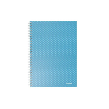 ESSELTE Colour'Breeze 80 lapos A5 vonalas spirálfüzet - Kék füzet