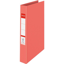 ESSELTE Colour Breeze A4-es dupla gyűrűs 25 mm, korall színben irattartó