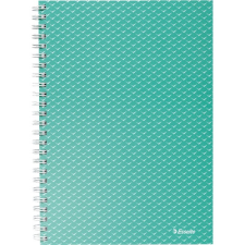 ESSELTE colourbreeze a5 kockás zöld spirálfüzet 628467 füzet